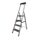 Драбина GTM cтремянка 4сх. верхя сходинка-0,86м, сходинки 13см., анодований (KMH0104BP) - preview 1