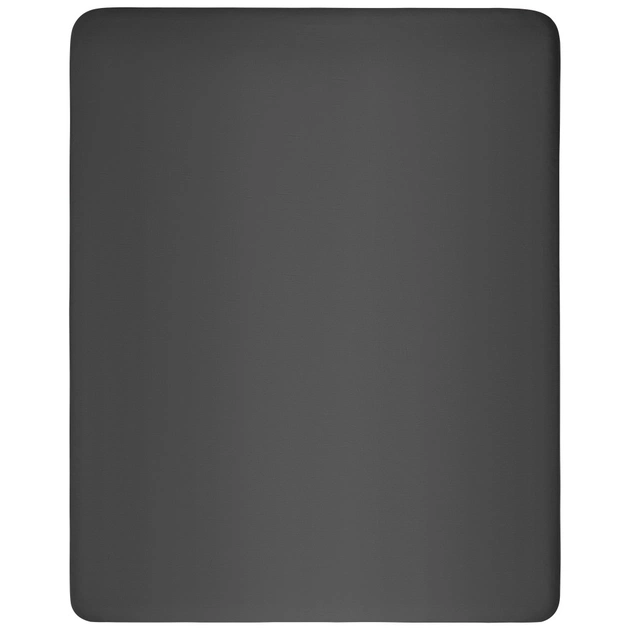 Простирадло Ardesto на резинці Mix&Match Premium, 100% бавовна, сатин сірий 180х200+30 см (ART1820FSY) - зображення 4