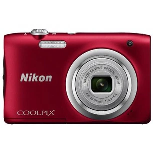 Цифровий фотоапарат Nikon Coolpix A100 Red (VNA972E1) зображення 1