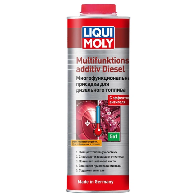Присадка автомобильная Liqui Moly Multifunktionsadditiv Diesel 1л (39025) - изображение 1