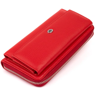 Гаманець ST Leather Червоний (19299) зображення 1