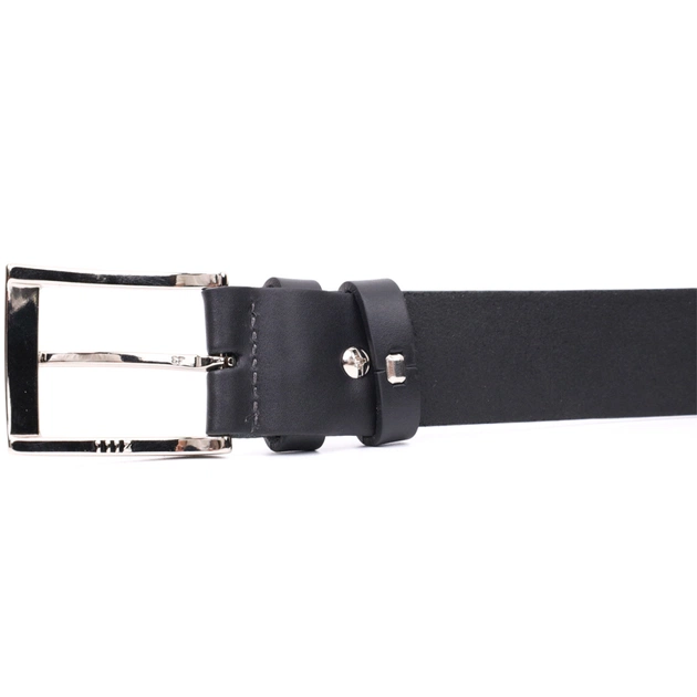 Ремінь Grande Pelle Брючний з натуральної шкіри Чорний (11674) - зображення 6