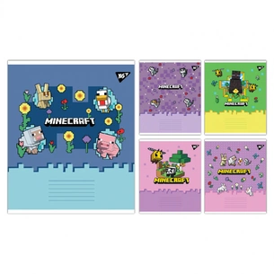 Зошит Yes Minecraft Spring А5 12 аркушів лінія (767591) зображення 1