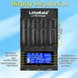 Зарядний пристрій Liitokala Lii-700 - зменшене зображення 3