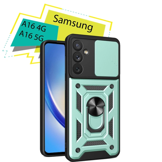 Чохол до мобільного телефона BeCover Military Samsung Galaxy A16 4G SM-A165/A16 5G SM-A166 Dark Green (713070) - зображення 1