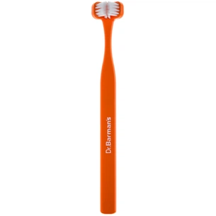 Зубна щітка Dr. Barman's Superbrush Compact Тристороння М'яка Помаранчева (7032572876328-orange) зображення 1