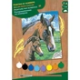 Набор для творчества Sequin Art PAINTING BY NUMBERS JUNIOR Horse and Foal (SA0030) - уменьшенное изображение 1