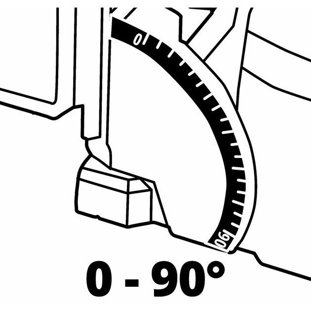 Фрезер Einhell ламельний TE-BJ 900, 900Вт, 11000об/хв, диск 100х22мм (4350640) - picture 6