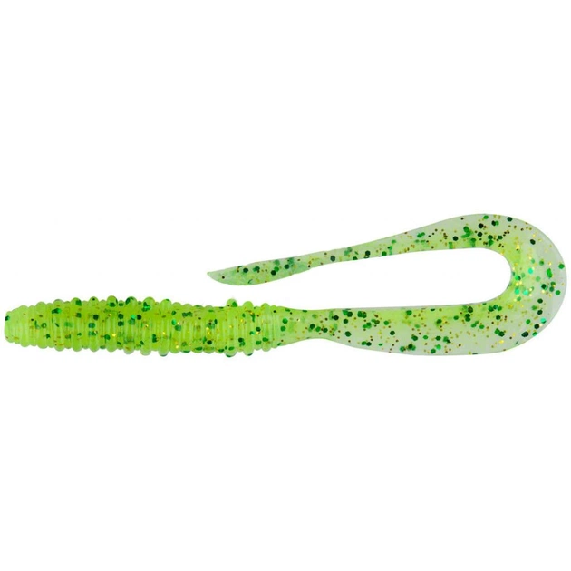 Силікон рибальський Keitech Mad Wag Mini 2.5" (12 шт/упак) ц:424 lime chartreuse (1551.07.41) - зображення 1