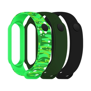 Ремінець до фітнес браслета Armorstandart комплект 3шт Xiaomi Mi Band 7/6/5 RM Portal (ARM77052) зображення 1