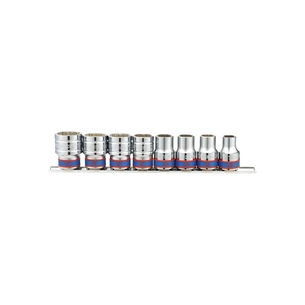 Набір торцевих головок KING TONY 1/2" 10-19 мм 8 шт. (4010MR01) зображення 1