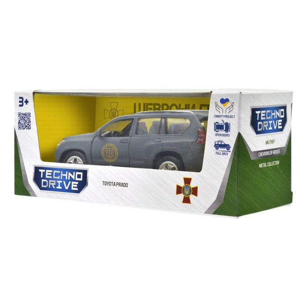 Машина TechnoDrive серії Шеврони Героїв - Toyota Prado - Кара-Даг (KM6189) - picture 5