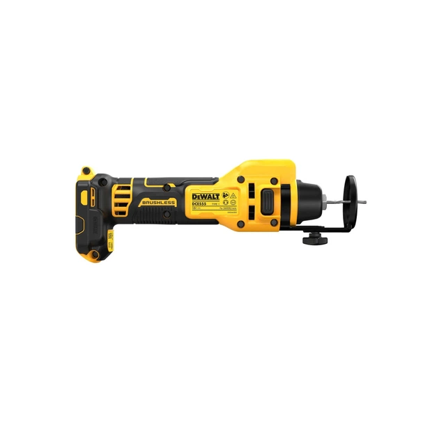 Фрезер DeWALT 18V, XR Li-Ion, 26000об/хв, цанга 3.2-6.4мм, 0.79кг (без АКБ та ЗП) (DCE555N) - picture 3