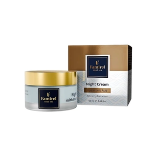 Крем для обличчя Famirel Hyaluronic Acid Extra Hydration Night Cream 50 мл (7290114085359) зображення 1