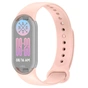 Ремінець до фітнес браслета Armorstandart для Xiaomi Smart Band 10/9/8 Powder Pink (ARM86913) - зменшене зображення 1
