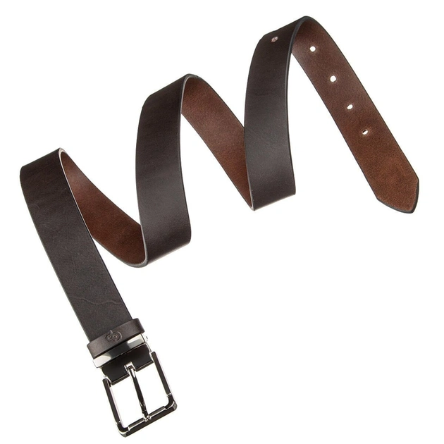 Ремінь Grande Pelle Шкіряний Коричневий (11065) - зображення 10