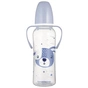 Пляшечка для годування Canpol babies CUTE ANIMALS стандартна з ручками 250 мл синя (11/845_blu) - зменшене зображення 1