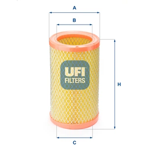 Воздушный фильтр для автомобиля UFI 27.824.00 изображение 1