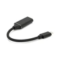 Переходник USB-C to HDMI F 0.1m 4K black Voltronic (YT-C-Type-C(M)/HDMI(F)Bk) - уменьшенное изображение 1