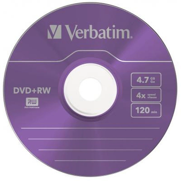 Диск DVD Verbatim 4.7Gb 4x SlimCase 5шт Color (43297) - изображение 3