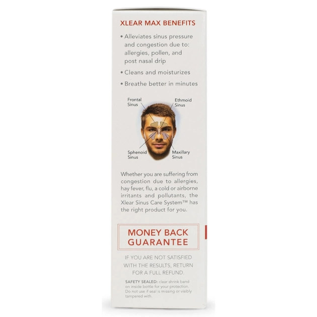 Мінерали Xlear Макс назальний спрей з ксилітом та стручковим перцем 45 мл (700596000193) - picture 4