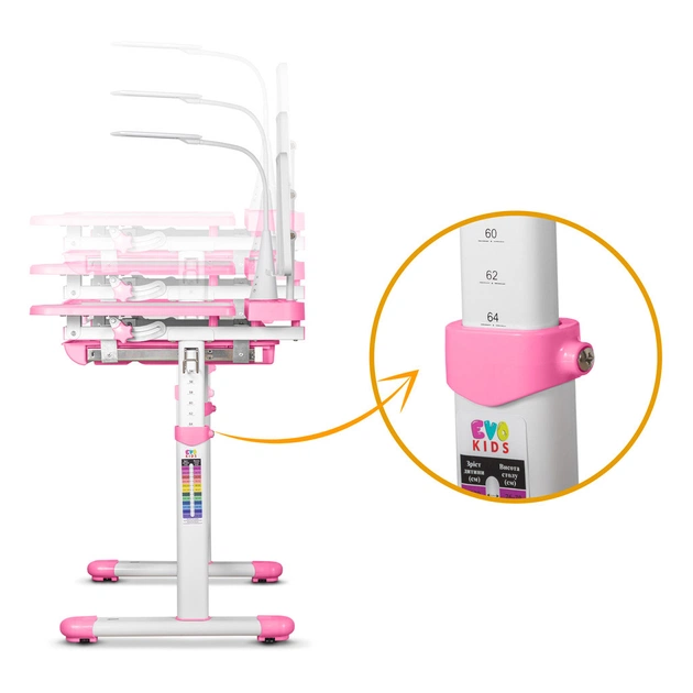 Парта зі стільцем Evo-kids BD-23 PN - picture 7