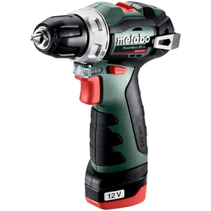 Дриль-шурупокрут Metabo PowerMaxx BS BL (601721500) зображення 1