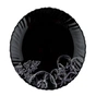Тарілка Vittora Овочевий Етюд Black Wave десертна 19 см (V-190Bvs) - зменшене зображення 1