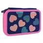 Пенал Yes Bright Hearts HP-01 твердий подвійний (533640) - зменшене зображення 2