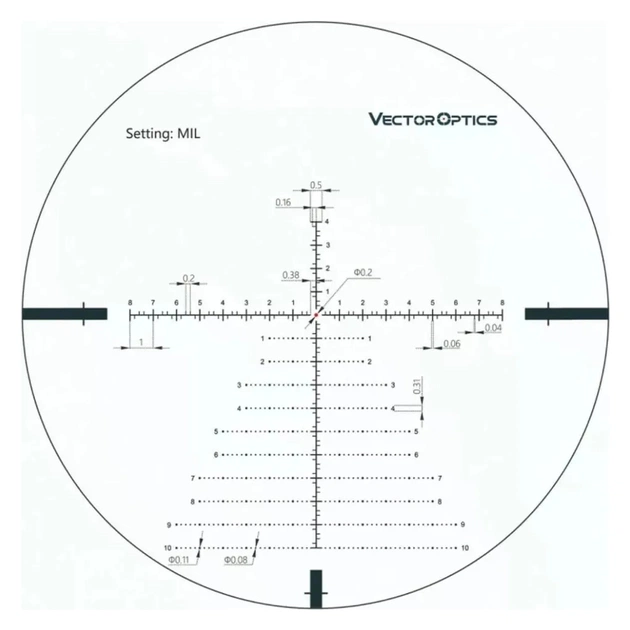 Оптичний приціл Vector Optics Continental 3-18x50 (34 мм) illum. FFP VCT-34 (SCFF-28) - зображення 11