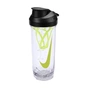 Пляшка для води Nike TR Recharge Shaker Bottle 2.0 24 OZ салатовий, чорний 709 мл N.101.0724.914.24 (887791762184) - зменшене зображення 1