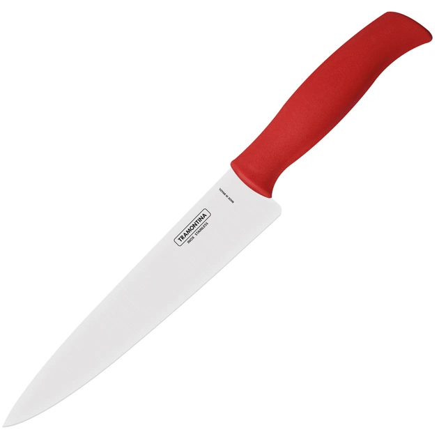 Кухонний ніж Tramontina Soft Plus Red Chef 203 мм (23664/178) - зображення 1