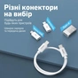 Кабель Remax Wanbo Series с кейсом и переходниками 6в1 60W White (RC-190) - уменьшенное изображение 3