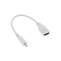 Додаткове обладнання для Мікро ПК Raspberry Pi Кабель-адаптер для Raspberry Pi Micro-HDMI to HDMI (SC0224) - зменшене зображення 1