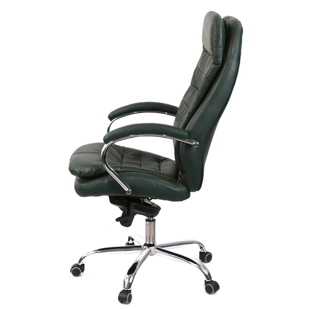 Офисное кресло Аклас Валенсия MB XY-7340 Зеленый (Кожа Lux LC-green) (00161485) - изображение 3