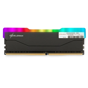 Модуль пам'яті для комп'ютера DDR4 8GB 3600 MHz RGB X2 Series Black eXceleram (ERX2B408369A) зображення 1