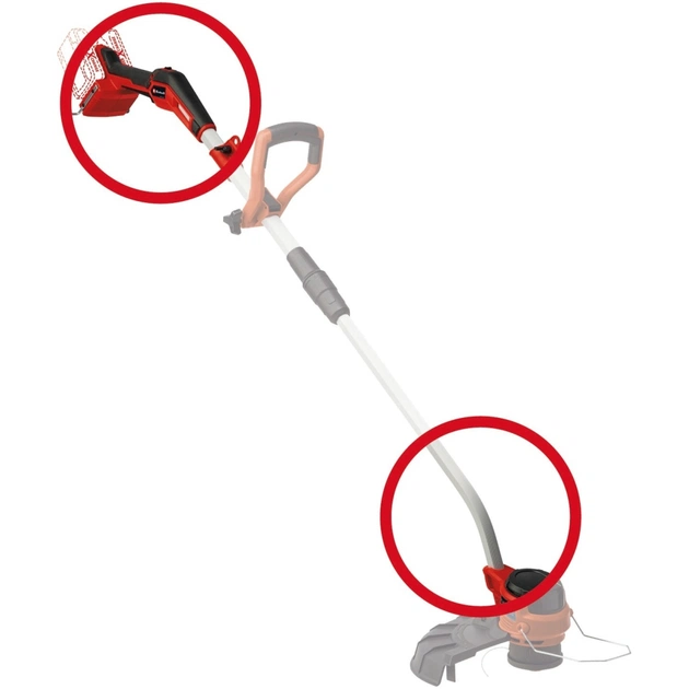 Тример садовий Einhell Professional GP-CT 36/35 Li BL - Solo PXC 36V, безщітковий 35см, 7000об/хв, 3.55кг (без АКБ та З (3411330) - picture 2