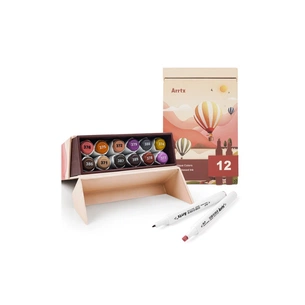 Художній маркер Arrtx Спиртові Oros ASM-03-ACS1-01 12 (LC302611) зображення 1