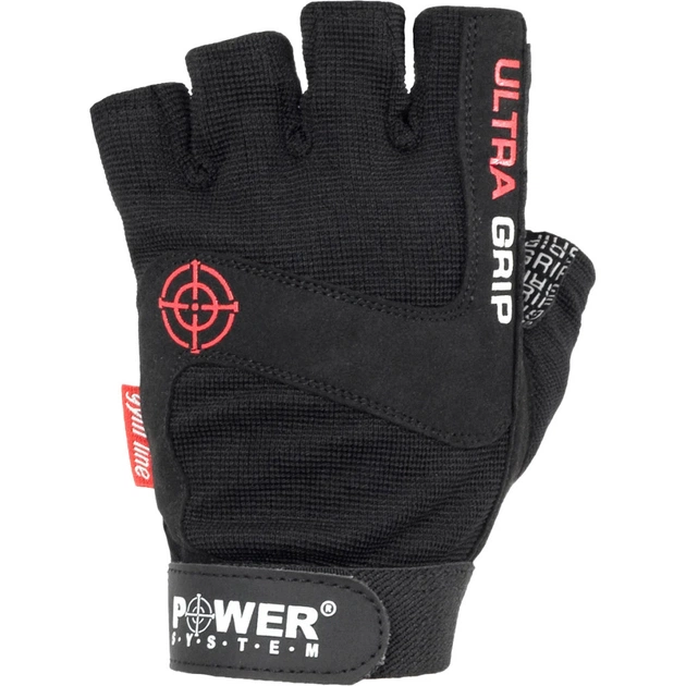 Рукавички для фітнесу Power System Ultra Grip PS-2400 XXL Black (PS-2400_2XL_Black) - зображення 1