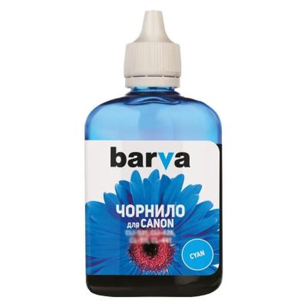 Чернила Barva CANON CLI-471 CYAN 90 г (C471-554) - изображение 1
