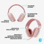 Навушники Logitech Zone Vibe 100 Wireless Rose (981-001224) - зменшене зображення 6