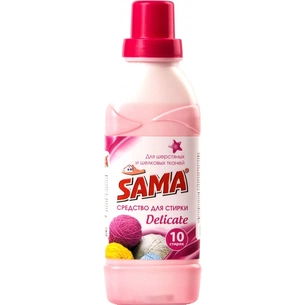Гель для прання Sama Delicate 500 мл (4820020261429) зображення 1
