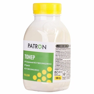 Тонер Patron HP CLJ CP1025/1215, M252/452/552, Special, YELLOW, 100 g (PN-HCS-P-Y-100) зображення 1