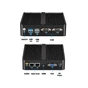 Промисловий ПК Syncotek GOLE BOX-1 J4125/8GB/128GB SSD/USBx4/RS232x2/LANx2VGA/HDMI (S-PC-0089) - уменьшенное изображение 1