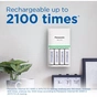 Акумулятор Panasonic AA Eneloop 2000mAh NI-MH * 2 (BK-3MCDE/2CP) - зменшене зображення 8