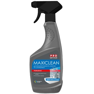 Спрей для чищення ванн PRO service Maxiclean Від вапняного нальоту та іржі 550 мл (4823071651317) зображення 1