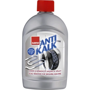 Очищувач для пральних машин Sano Anti Kalk For Washing Machines 500 мл (7290010935260) зображення 1