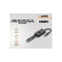 Кишеня зовнішня Maiwo M.2 NVMe/SATA SSD combo USB3.2 Gen2 Type-C (K1696P2) - зменшене зображення 3