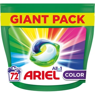 Капсули для прання Ariel Pods Все-в-1 Color 72 шт. (8001090725769) изображение 1