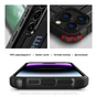 Чохол до мобільного телефона Armorstandart Panzer Samsung S24 FE Black (ARM76921) - зменшене зображення 5